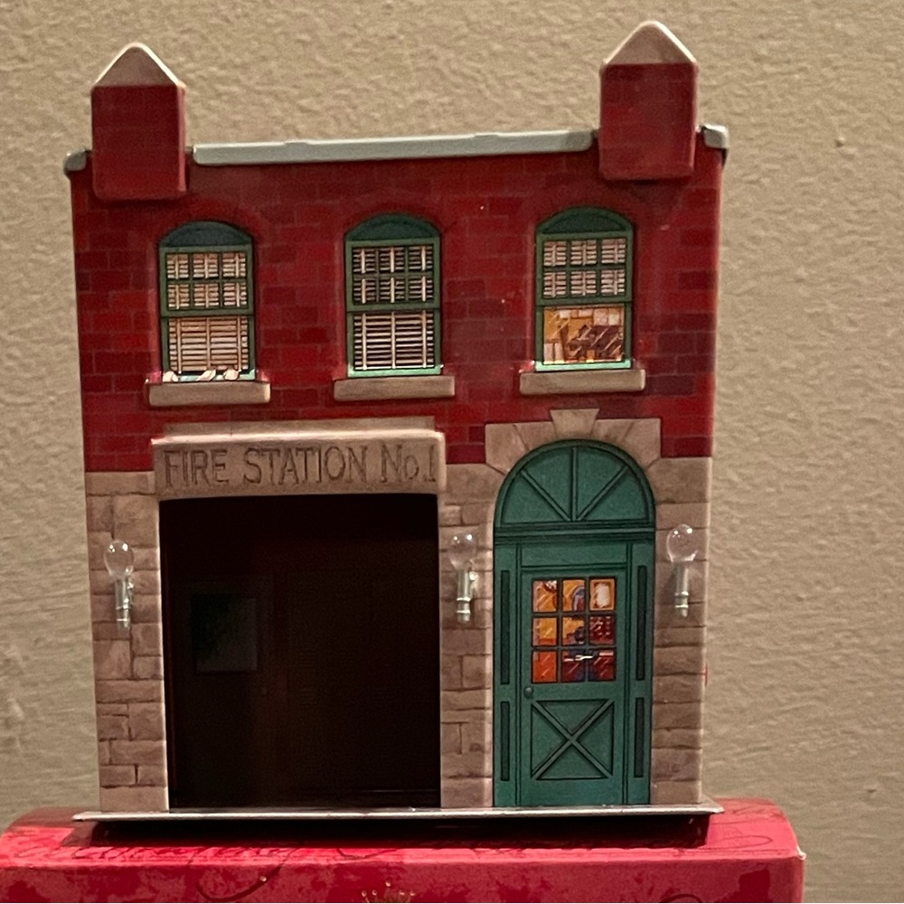 Fire Station No.  1 - Hallmarked Keepsake collectors edition ornament.